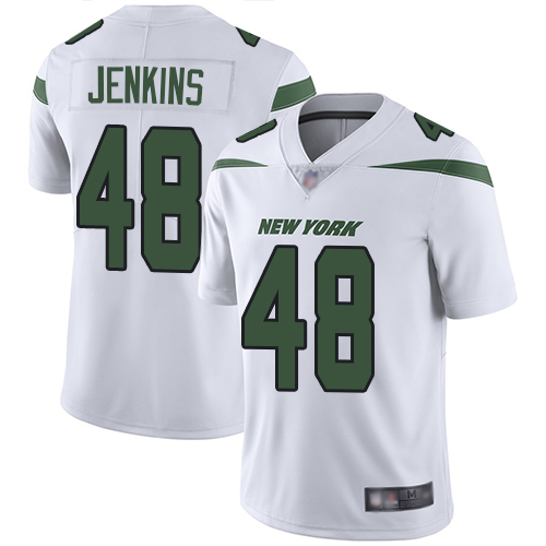 New York Jets Limited White Men Jordan Jenkins Road Jersey NFL Football #48 Vapor Untouchable